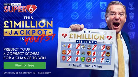 super 6 predictions this week|Super 6 Pundit Predictions: £1m jackpot up for grabs! Can .
